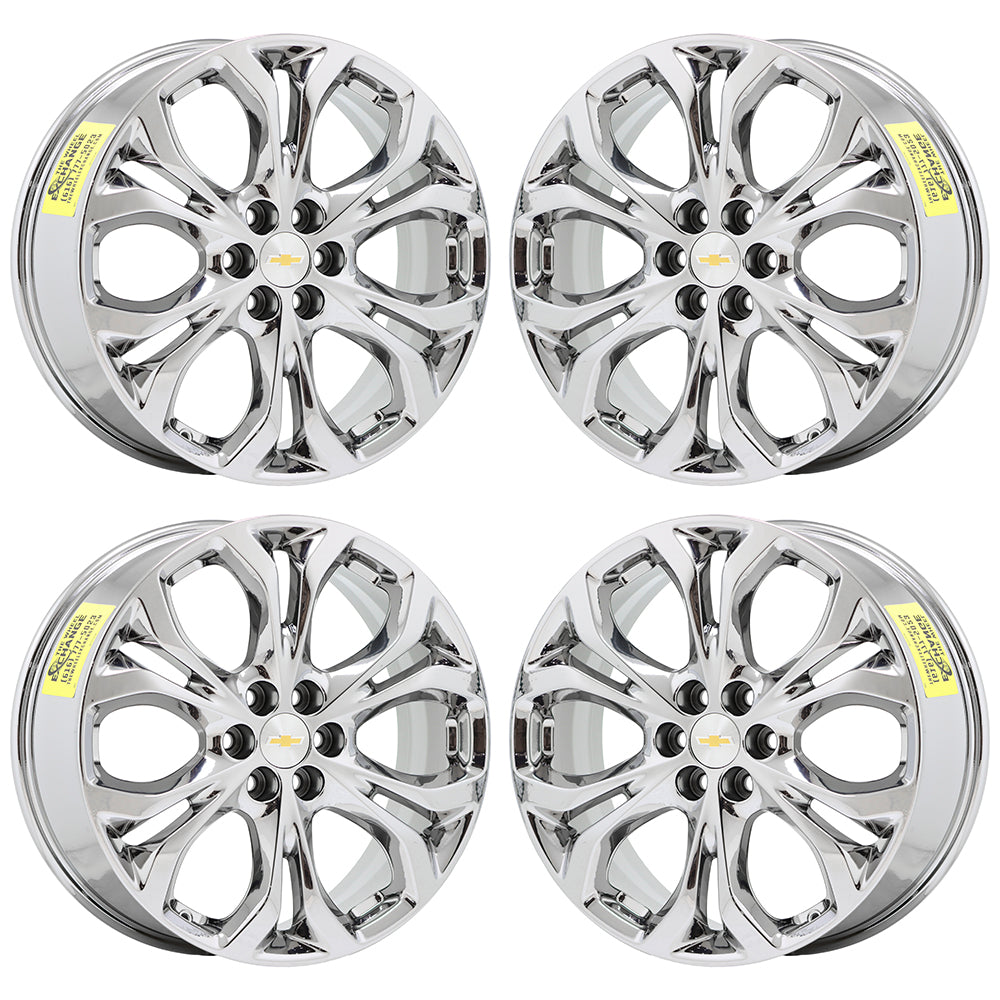 20" Chevrolet Traverse Enclave Bright Chrome wheels rims Factory GM set 5851